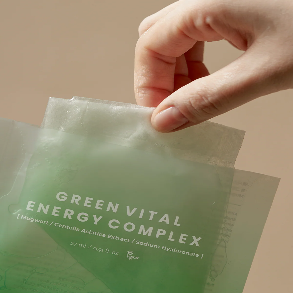 Mugwort Green Vital Energy Complex Sheet Mask 27ml