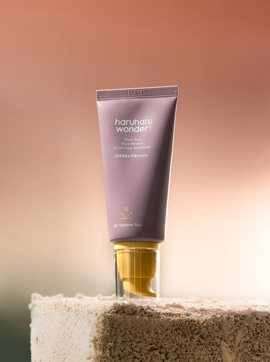 Black Rice Pure Mineral Relief Daily Sunscreen Unscented SPF50+ 50ml