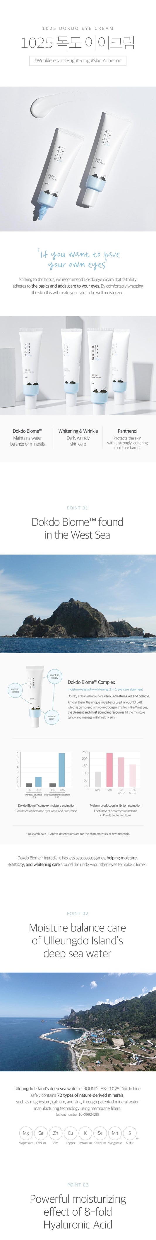 1025 Dokdo Eye Cream 30ml