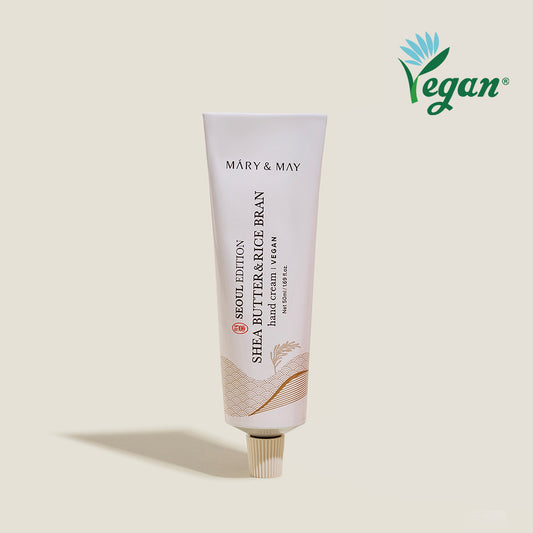 Seoul Edition SHEA BUTTER & RICE BRAN Hand Cream 50ml