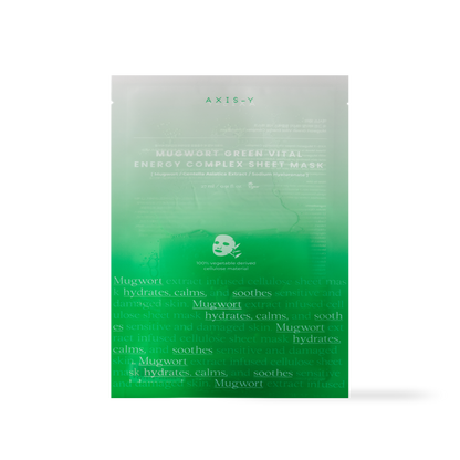 Mugwort Green Vital Energy Complex Sheet Mask 27ml